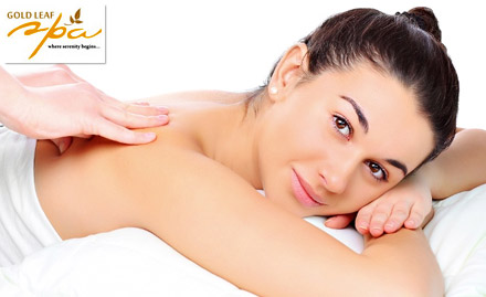 Gold Leaf Spa Mahipalpur - Body massage at Rs 1098. For a relaxed mind and body!