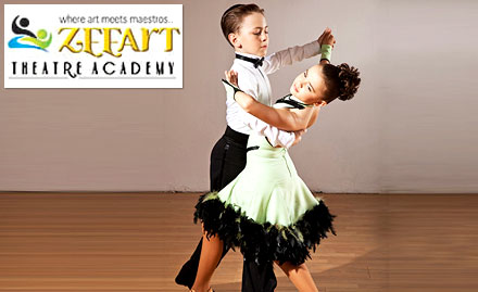 Zee Art Dance Theatre Academy Naka Hindola - Rs 9 for 3 dance sessions - bollywood, salsa, contemporary & more