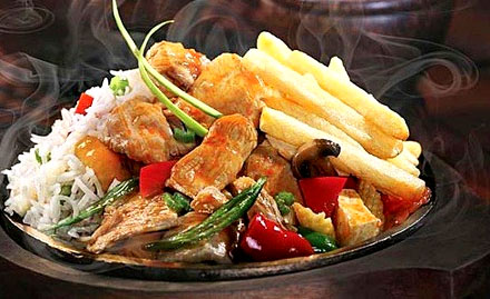 Dandey's Grill House Bardez - 15% off on total bill. Gorge on appetizing sizzlers!