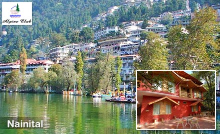 Alpine Club Mallital, Nainital - 25% off on room tariff in Nainital. Luxury holidays in the lap of nature!