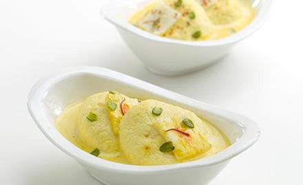 The Prabhat Sweet House Lalpur - 20% off on total bill. Experience the rich tradition of Indian sweets!