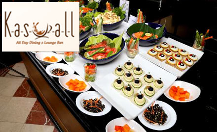 Kasuall Somajiguda - 15% off on food bill. Enjoy a splendid evening!