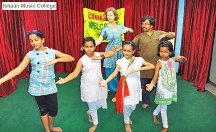 Ishaan Music College Sector 12, Noida - Rs 29 for 8 sessions of art, dance, music and vocal music