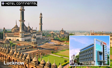 Hotel Continental Bans Mandi Chauraha - 30% off on room tariff. Experience the Awadhi hospitality!
