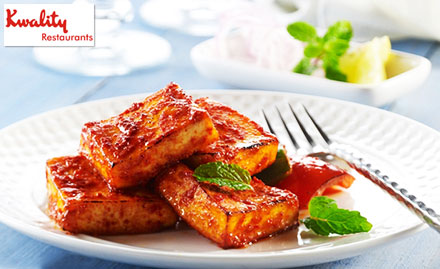 Kwality Restaurant Connaught Place - Combo meal for 2 at Rs 999. Enjoy lip smacking delights!