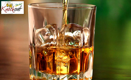 Knock Out Jawahar Nagar - 25% off on IMFL. Raise the toast this evening!