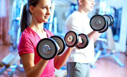 Seven Star Gym Maninagar - 5 fitness sessions for just Rs 19. Also get 10% off on half yearly enrollment!