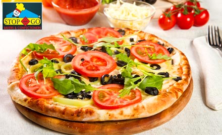 Stop N Go Bakers Sanjeeva Reddy Nagar - 20% off on cakes & pizza for just Rs 19
