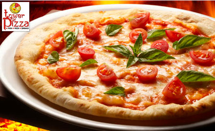 Tower Of Pizza Vignan Nagar - Enjoy buy 1 get 1 offer on pizza, sandwich & pasta for just Rs 19. Tickle your taste buds!
