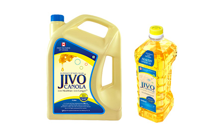 Bansal Store Vivek Vihar - Get Rs 285 off on Jivo Canola Oil 5 + 1 ltr bottle. Also get Jagat Basmati rice 1 kg pack absolutely free.