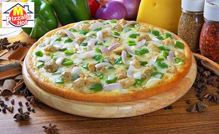 Pizzallo Hot Sector 15, Rohini - Enjoy buy 1 get 1 offer on pizzas. Enjoy delicious and mouthwatering veg pizzas!