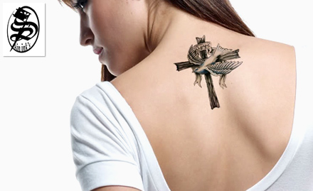 Skin Inks Tattoo Studio Andheri (East) - Rs 19 to get 30% off on black or coloured permanent tattoo. Flaunt your attitude!