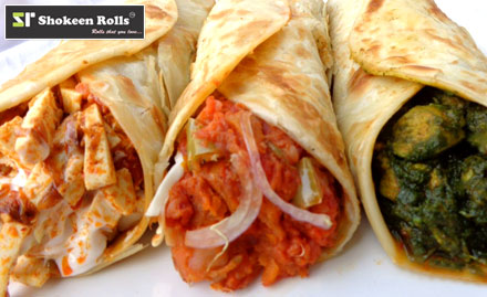 Shokeen Rolls Kharadi - 20% off on food bill for just Rs 9. Enjoy lip smacking delicacies!