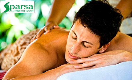 Sparsa Healing Touch Rani Ka Bagh - Get any massage from the menu for just Rs 349. Complete rejuvenation guaranteed!