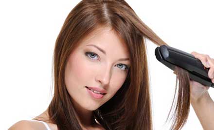 Marie Klaire Church Road - Rs 2099 for hair straightening. Also, get 20% off on all beauty services.