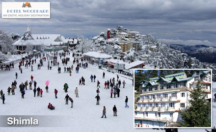 Hotel Woodpark Dhalli, Shimla - 30% off on room tariff in Shimla. A proud heritage of upscale hospitality!