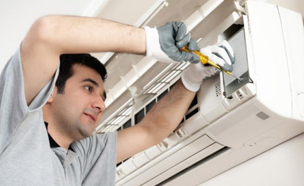 Global Refrigerators Doorstep Services - 30% off on AC services. Beat the heat!