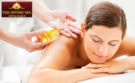 The Divine Spa And Beauty Zone Nazarbad - 30% off on maharaja spa - foot massage, body scrubbing, aroma oil massage, jacuzzi & more