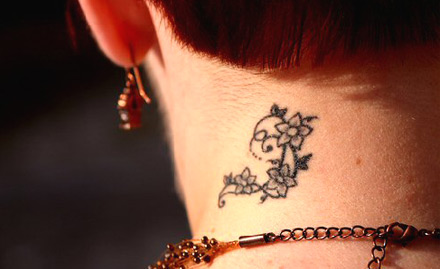 Jazz Tattoo Hub Calangute - 40% off on black or coloured permanent tattoo. Create a mark forever!