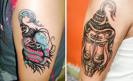 High Voltage Tattoo And Piercing Jalna Road - 35% off on permanent tattoo. Ink in your style!