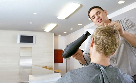 Shyam Gents Parlour Kachery Road - 20% off on hair straightening and hair spa.