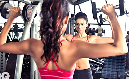 Fitness Point Gangapur Road - Rs 19 for 6 gym session. Workout for a healthy lifestyle!