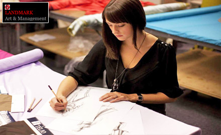 Landmark Art and Management Shyam Nagar - 6 fashion designing classes for just Rs 29. Learn from the best in business!