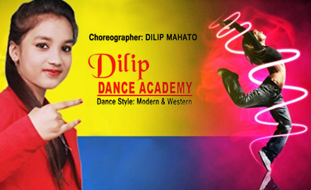 Dilip Dance Academy Six Mile - 3 dance sessions at Rs 9. Also, get upto 25% off on further enrollment!