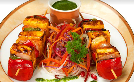 Teena Restaurant Vigyan Nagar - 20% off on total bill. For lip-smacking vegetarian delights!