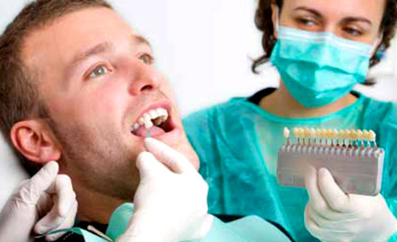 Singla Dental Clinic Sector 37, Faridabad - Rs 149 for cleaning, ulatrasonic scaling, air polishing & dental consultation!