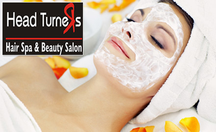 Head Turners Galaxy Mall - Upto 82% off on salon services. Give yourself a brand new look!