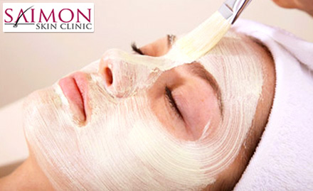 Saimon Skin Clinic Raja Park - Upto 80% off on skin treatment for dark spots, wrinkles, dark circles & more. Get an ever-lasting radiant skin!