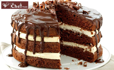 The Chef Plaza Chitrakoot - 20% off on cakes. A little bliss in every bite!