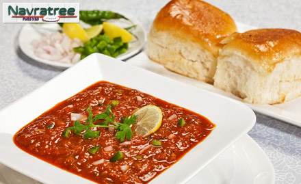 Navratree Navi Mumbai - 20% off on food bill for just Rs 9. Enjoy pure vegetarian delicacies!