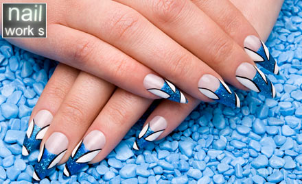 Nail Work S Greater Kailash Part 1 - 30% off on permanent nail extension. Make your hands look all the more beautiful!