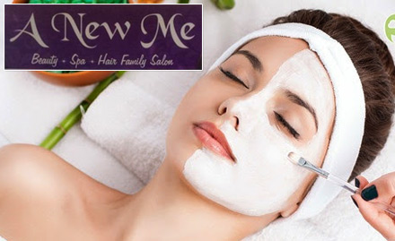 A New Me Unisex Salon Miyapur - 40% off on a minimum billing of Rs 800. Get facial, hair spa, body massage and more!