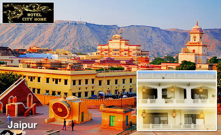 Hotel City Home Raja Park, Jaipur - 3D/2N couple stay in Jaipur at just Rs 2329. Welcome to the pink city!