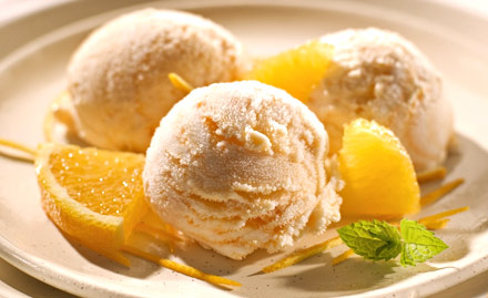 Frozen Fun Prahlad Nagar - 20% off on total bill. Delight your taste buds with exotic flavours of ice-creams!