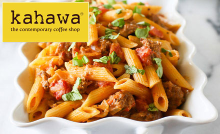 Kahawa Restaurant MG Road - 35% off on food bill. Enjoy authentic Italian cuisine!