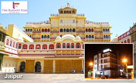 Hotel The Radiant Star Lal Kothi, Jaipur - 50% off on 2D/1N couple stay in Jaipur. Where comfort meets you!