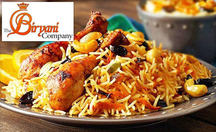 The Biryani Company Behala - Rs 319 for non-veg combo meal. Get biryani, rumali roti, chicken rezala and more!