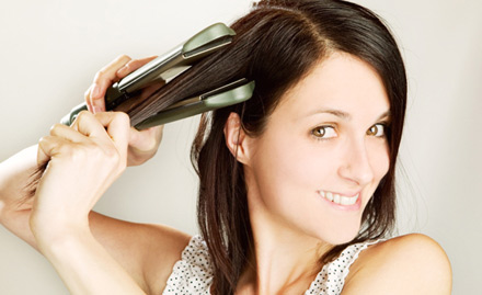 Blow Dry The Unisex Salon Janjeerwala Square - 30% off on hair straightening or rebonding & facial. Get a new look!