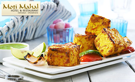 Moti Mahal Hotel & Restaurant Rajpur Road - 20% off on food bill. Indulge in a lavish meal!
