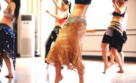 Shimmering Studio Of Belly Dance AB Road - 7 dance sessions for just Rs 19. Also, get Rs 500 off on quarterly enrollment.