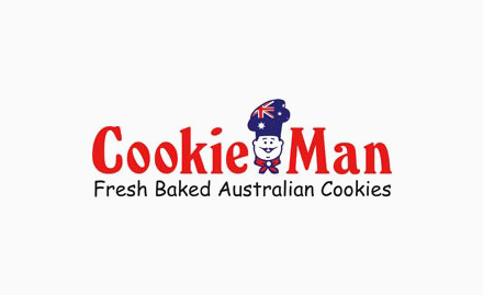 Cookie Man India Rajaji Nagar - Rs 100 off on total bill. Enjoy choc chip cookies, coffee walnut cookies, coconut macaroon & more!