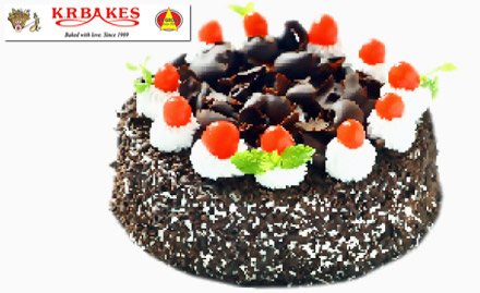 K R Bakes Ganapathy - 20% off on cakes. Add a tinge of sweetness to your special occasion!