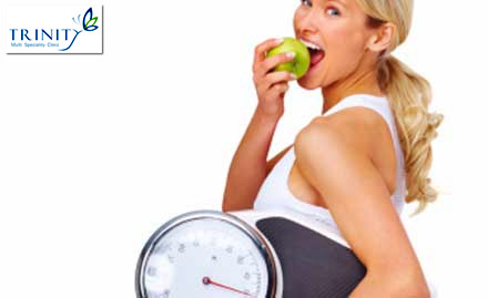 Trinity Multispeciality Clinic Malad East - Diet plan, weight loss session and full body massage at Rs 1929. For a healthy lifestyle!