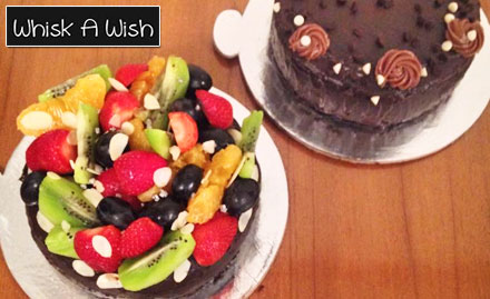 Whisk A Wish Malviya Nagar - 15% off on freshly baked cakes, cupcakes, pastries and more