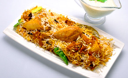 Biriyani House Bistupur - 15% off on biryani and main course. Get your fill of deliciousness!