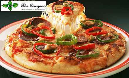 The Oregano Vasai - Enjoy buy 1 get 1 offer on pizzas. Also enjoy 20% off on food bill!